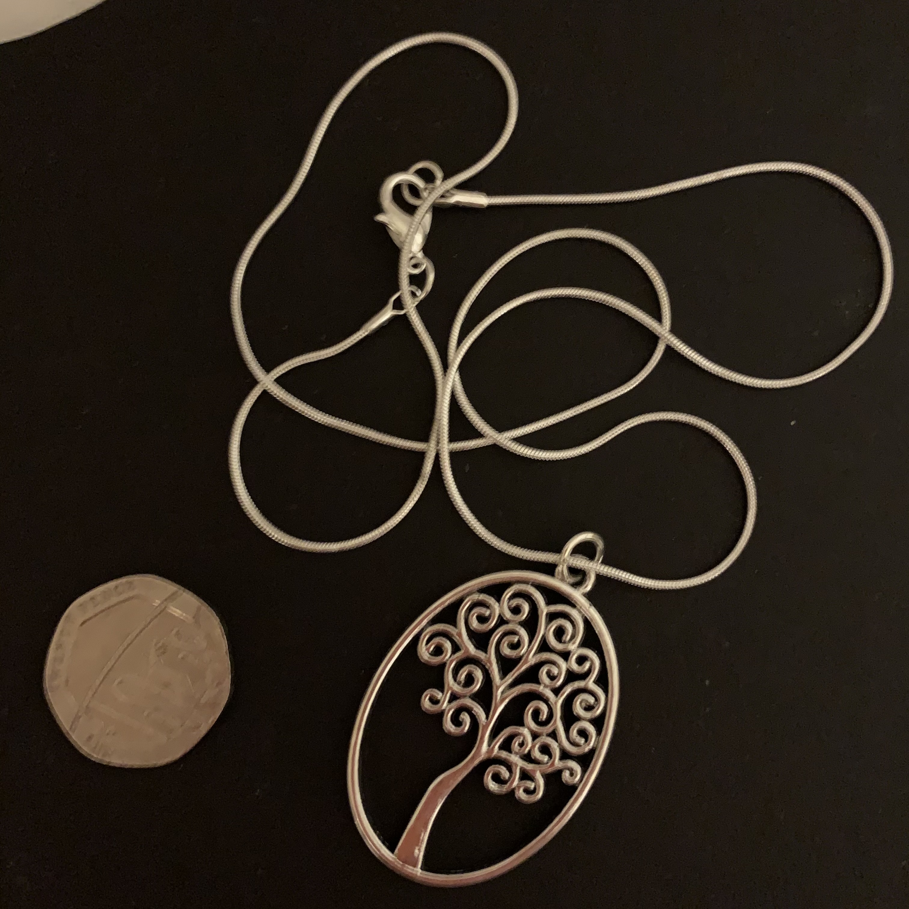 Jewellery Tree of Life Necklace Lge £3